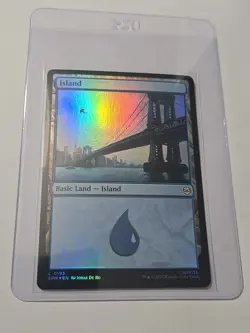 Magic the Gathering - Marvel Spider-Man - Island Foil - Image 1