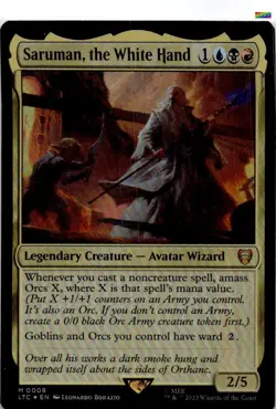 Saruman, the White Hand [LTC - 8]Foil - Image 1