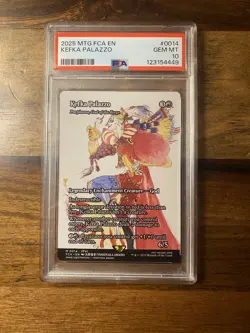 2025 MTG FINAL FANTASY: THROUGH THE AGES NON-FOIL #0014 KEFKA PALAZZO PSA 10 - Image 1