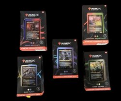 Magic the Gathering Starter Commander Deck Bundle – Includes All 5 Decks MTG NEW - Image 1