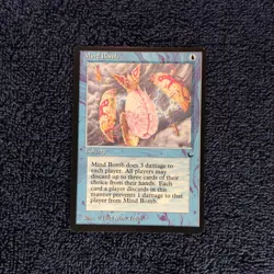 MIND BOMB rare THE DARK Magic the Gathering Unplayed Near mint - Image 3