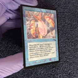 MIND BOMB rare THE DARK Magic the Gathering Unplayed Near mint - Image 5
