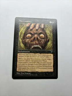 MTG Necromancy- Visions- Uncommon- LP - Image 1