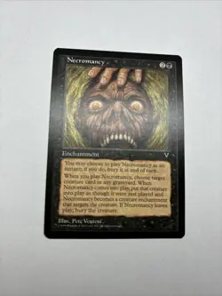 MTG Necromancy- Visions- Uncommon- LP - Image 3