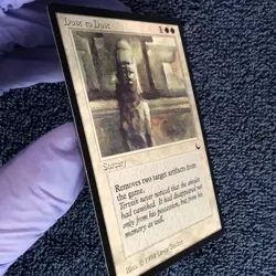 DUST TO DUST common THE DARK Magic the Gathering Unplayed Near mint - Image 5