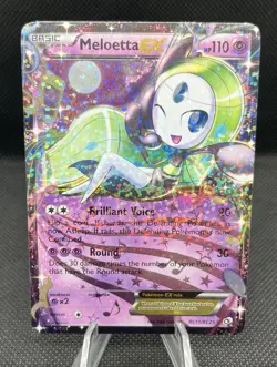 Pokemon TCG - Meloetta EX - Legendary Treasures Ultra Rare Holo RC11/RC25 - Image 1