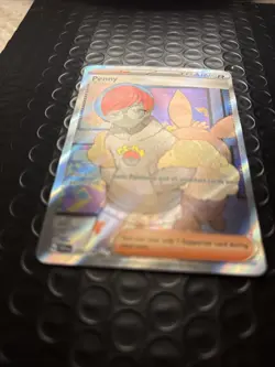 Penny 239/198 Scarlet & Violet Base Set Full Art Ultra Rare Holo Pokemon Card - Image 3