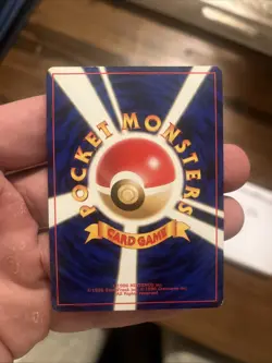1998 JAPANESE POKEMON GYM HEROES ROCKET'S SCYTHER NO. 123 HOLO RARE - Image 2