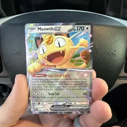 Meowth ex 062/088 Double Rare Pokemon TCG Perfect Order (POR) - Image 1