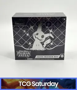 2024 POKEMON SCARLET & VIOLET PALDEAN FATES ELITE TRAINER BOX SEALED - Image 1