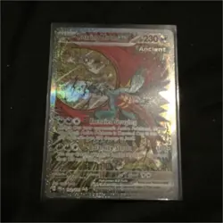 Pokemon Roaring Moon ex 167/162 Sv: Prismatic Evolutions Rare Holo 230 HP - Image 1