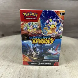 Pokemon TCG Scarlet & Violet: Surging Sparks Booster Bundle 6 Packs NEW SEALED - Image 1