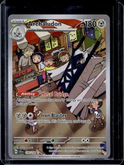 2024 Pokemon Stellar Crown Archaludon #155/142 - Image 1