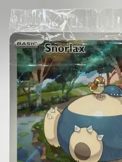 Sealed Snorlax SVP 051 Promo Pokemon 151 Holo Black Star Promo NM - Image 3