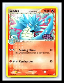 💥 2006 Pokemon EX Holon Phantoms Seadra Delta Species Reverse Holo # 52/110 - Image 1
