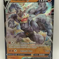 Pokemon TCG Machamp V 072/189 Ultra Rare SWSH10: Astral Radiance NM - Image 1