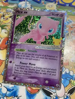 Pokemon Celebrations Mew ex 88/92 Classic Collection Holo Pokemon TCG - Image 3