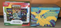 Pokemon TCG Ascended Heroes First Partners Collection & ETB Sealed Lot Of 2 NEW! - Image 1