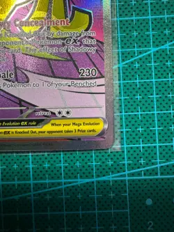 Pokemon TCG Mega Gengar Ex 269/217 Ascended Heros Mega Attack Rare English - Image 5