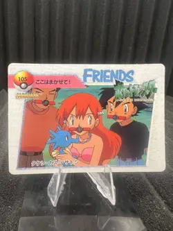 Pokemon Vintage Pocket Monsters Vending HOLO Prism Sticker 1999 Nintendo Japan - Image 2