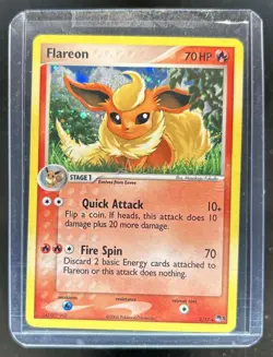 2006 Pokemon POP Series 3 Flareon Holo #2/17 - Image 1
