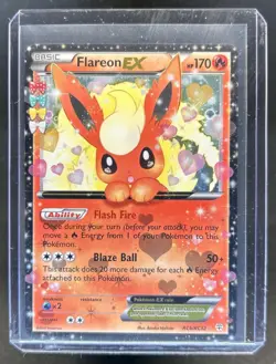 2016 Pokemon Generations Flareon Holo #RC6/RC32 - Image 1