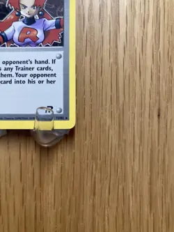 Pokemon TCG Team Rocket Trainer Rocket's Sneak Attack Rare 72/82 Wotc - Image 3