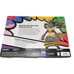 Ascended Heroes Mega Evolution Mega Lucario ex Pokemon Premium Poster Collection - Image 3