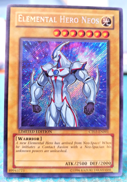 Elemental HERO Neos CT03-EN001 limited edition - Secret Rare - LP - Image 1