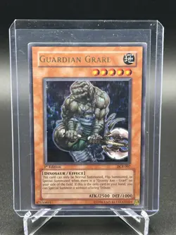Yugioh TCG Guardian Grarl DCR-007 Ultra Rare 1st Edition LP - Image 1