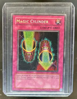 2003 Yu-Gi-Oh! Labyrinth of Nightmare Magic Cylinder #LON-104 - Image 1