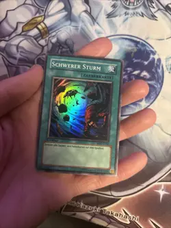 (He) Yugioh Heavy Storm MRD-G142 Super Rare Metal Raiders 1st Ed German VLP - Image 2