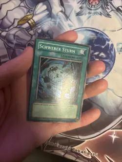 (He) Yugioh Heavy Storm MRD-G142 Super Rare Metal Raiders 1st Ed German VLP - Image 3