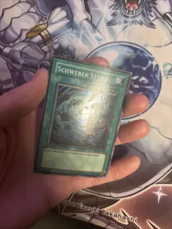 (He) Yugioh Heavy Storm MRD-G142 Super Rare Metal Raiders 1st Ed German VLP - Image 4