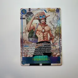 One Piece TCG Portgas D. Ace OP13‑119 Alt Art SEC Carrying on His Will - Image 1