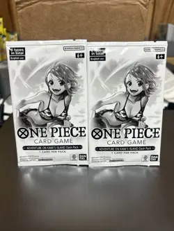 One Piece OP15 Adventure On Kami's Island Dash Pack Sealed English X 2 - Image 1