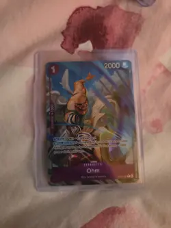 One Piece TCG Ohm (Alternate Art) OP15-061 Adventure on Kami's Island Foil - Image 1