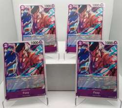 Foxy Playset - OP10-075 x4 - Royal Blood - One Piece TCG - English - Image 1