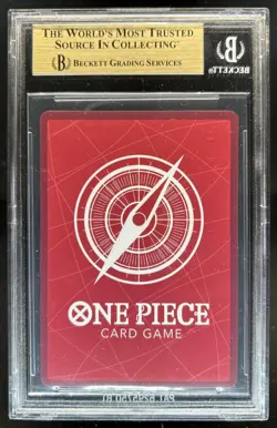 2025 One Piece Promo Collection Monkey D. Luffy LA Dodgers #EB02-010 BGS 9.5 - Image 2