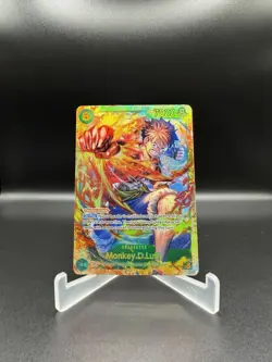 Monkey.D.Luffy OP13-119 SEC - One Piece TCG - Carrying on His Will - NM - Image 1