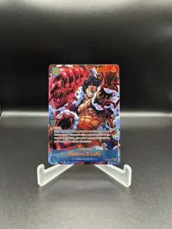 Monkey D. Luffy (Alt Art) OP11-118 SEC A Fist of Divine Speed ONE PIECE English - Image 1