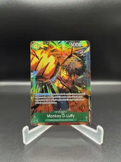 One Piece Monkey D. Luffy PRB02-005 Alt Art Premium Booster Vol. 2 Foil - Image 1
