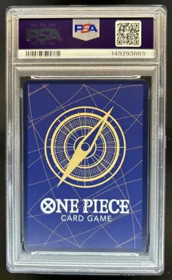 2023 One Piece Japanese Shanks Serialized Top Prize Asia #1002/1065 #120 PSA 10 - Image 2