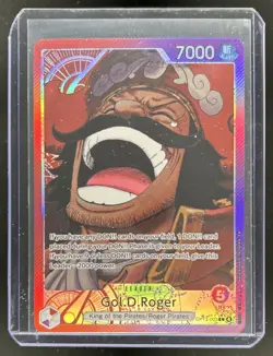 2025 One Piece Carrying On His Will Gol D. Roger Leader #OP13-003 - Image 1