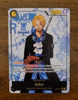One Piece Carrying on His Will Sabo OP13-120 English TCG - Image 1