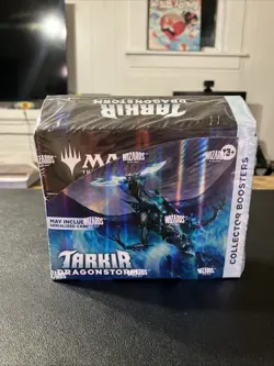 Magic the Gathering Tarkir Dragonstorm Collector Booster Box MTG Cards 12 Packs - Image 1