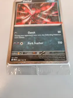 Pokemon Sealed Yveltal 088/132 GameStop Stamped Promo Card - Image 2