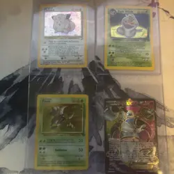 Pokemon Card Lot, Base Set Holos Full Art Ex - Image 1
