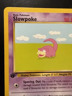 Pokemon TCG Slowpoke Fossil, 1st Edition, Regular Card 55/62 - Image 2