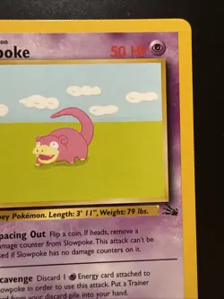 Pokemon TCG Slowpoke Fossil, 1st Edition, Regular Card 55/62 - Image 3
